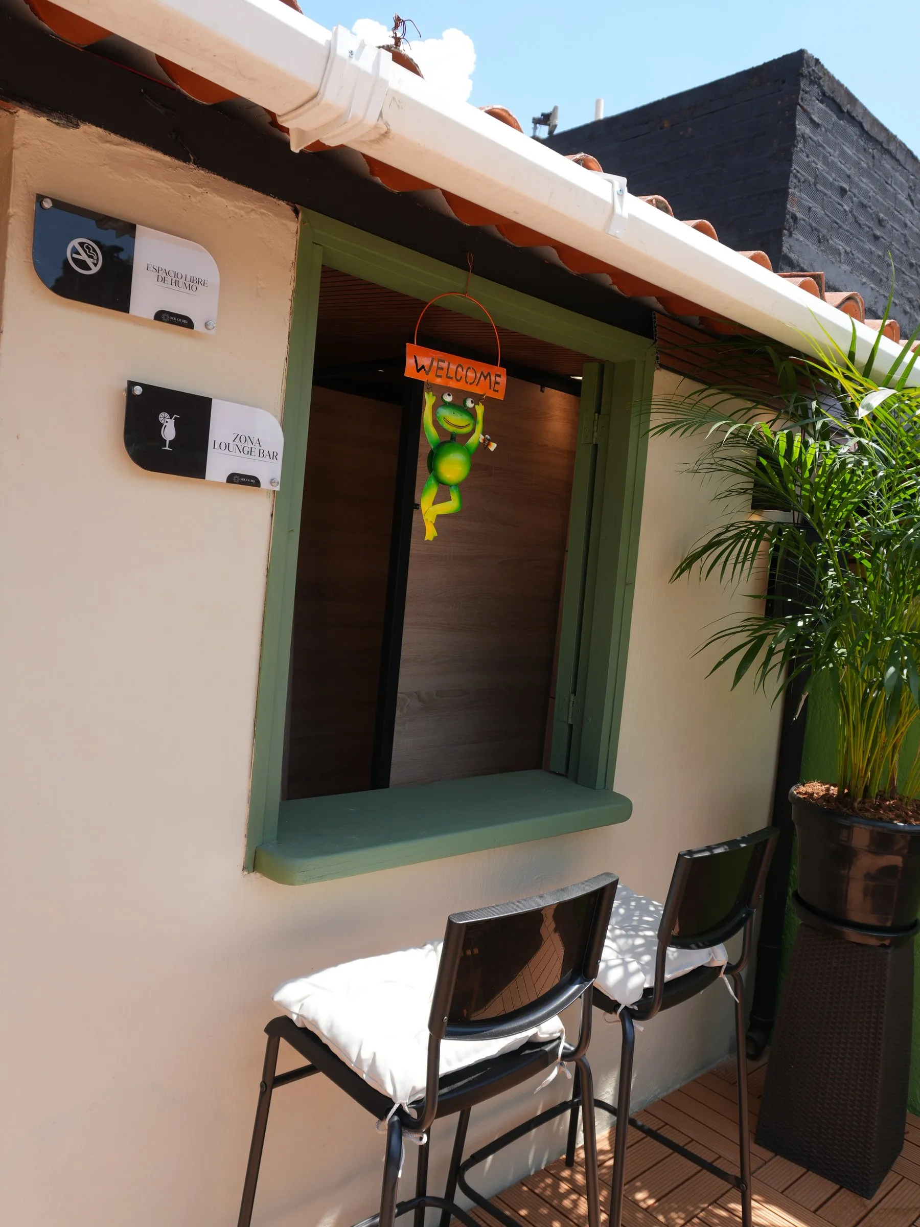 Barra de la terraza